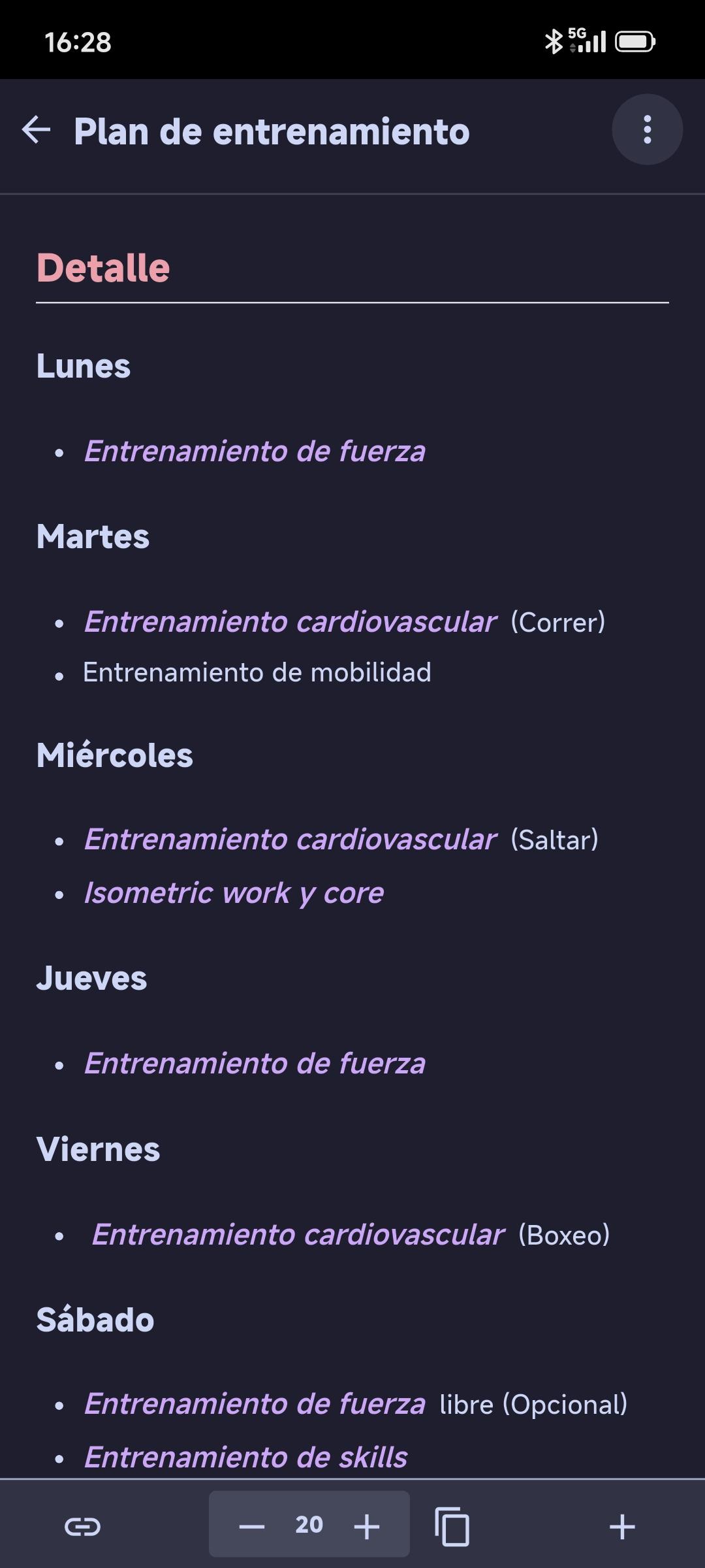 Vista nota